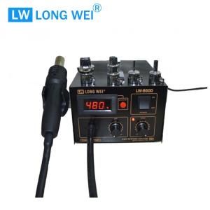 Longwei 850d SMD Hot Air Gun Rework Station Solder