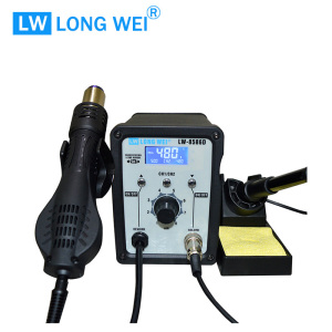 Lw8586D Hot Air Gun & Soldering Station SMD Desoldering Station 2 in 1 Welding Machine