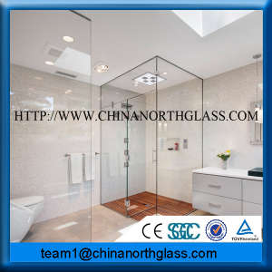 Clear Shower Door Low Iron Glass